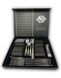 Набір столових приладів 12 персон/48 предметів Cutlery Set (ложки, вилки, ножі) Хром (чистий) + Золото (рифлення) 542995 фото 2