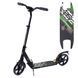 Самокат двухколесный складной Best Scooter 33006 Черно-зеленый 420139 фото