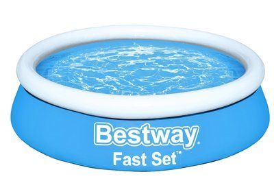 Детский круглый надувной бассейн Bestway 57392 Fast Set 183x51см 502950 фото