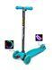 Детский трехколесный самокат Scale Sports Maxi бирюзовый, светящиеся колеса 2827 фото 1