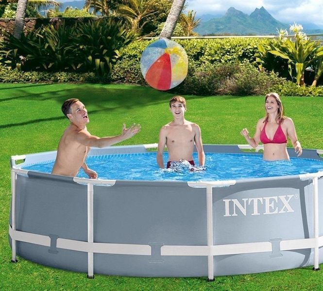 Бассейн каркасный INTEX 26702, фильтр-насос в комплекте, 305х76 см 478245 фото