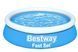 Дитячий круглий надувний басейн Bestway 57392 Fast Set 183x51см 502950 фото 1