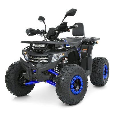 Детский электромобиль квадроцикл HB-FC1450-2-4 1450W 60V20AH черно-синий 641540 фото