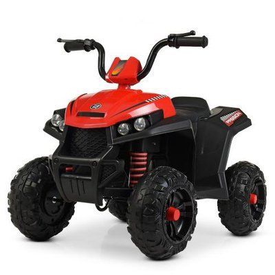 Дитячий квадроцикл Bambi Racer M 4131EL-3 6V 40W червоний 506285 фото