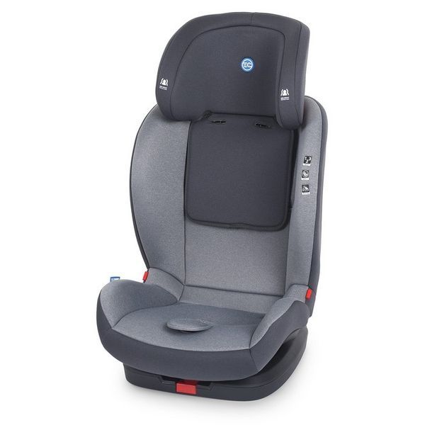 Автокрісло дитяче El Camino ME 1080-B BRISTOL, Isofix, група I-II-III, Сіре 494624 фото