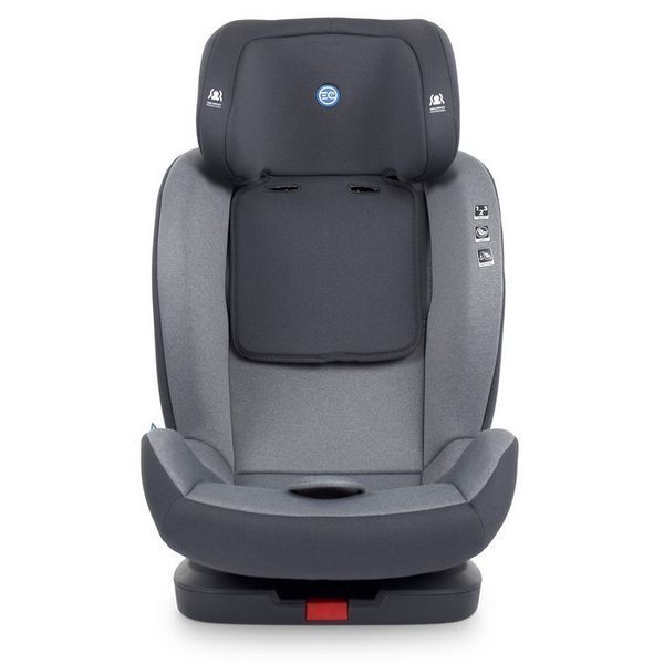 Автокрісло дитяче El Camino ME 1080-B BRISTOL, Isofix, група I-II-III, Сіре 494624 фото