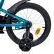 Дитячий велосипед PROF1 Y16253S-1 16" дюймов, сталева рама, страхувальні колеса, дзвінок, ліхтарик, синій 507768 фото 5