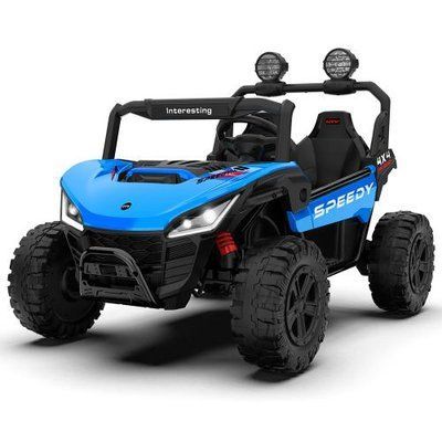Детский джип Bambi Racer M 6205EBLR-4 2 места 24V 4x45W синий 621811 фото