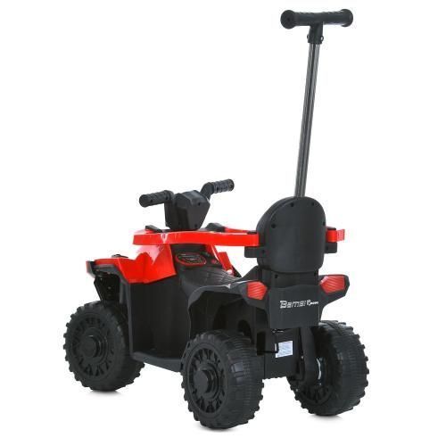 Квадроцикл дитячий M 6123EBLR-3 3в1 з батьківською ручкою EVA червоний 619543 фото