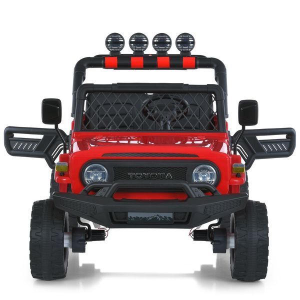 Електромобіль дитячий Bambi Racer 2566AEBLR-3 джип 24V двомісний червоний 624000 фото