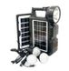 Ліхтар CL-810 Power Bank-Блютус-Радіо із сонячною панеллю + 3 лампочки 488874 фото 1