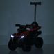 Квадроцикл дитячий M 6123EBLR-3 3в1 з батьківською ручкою EVA червоний 619543 фото 6