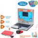 Детский развивающий компьютер ноутбук SK 7073 музыка, 35 функций буквы, 11 игр, красный 530423 фото 1