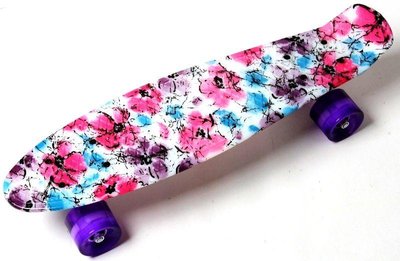 Penny Board "Flowers chamomile", світяться колеса 3152 фото