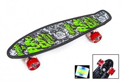 Penny Board "Pure Evil" Светящиеся колеса 454298 фото
