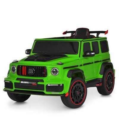Електромобіль дитячий Джип M 6257EBLR-5 MP3 USB EVA зелений 634632 фото