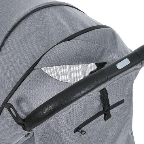 Прогулянкова коляска Bambi FLASH Silver Gray M 5727-1 до 22 кг 619253 фото