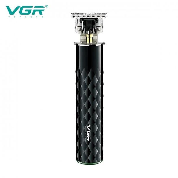 Триммер VGR V-170 для волос, усов и бороды, беспроводной со сменными насадками, Черный 524106 фото