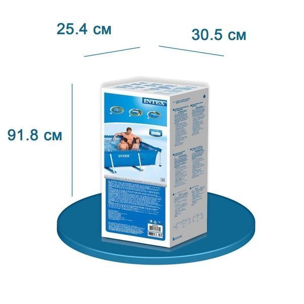 Бассейн каркасный INTEX 28271, 260 х 160 х 65 см 478475 фото