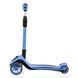 Самокат трехколесный Best Scooter С-0382, складной алюминиевый руль, колеса PU со светом, Сиреневый 464948 фото 3