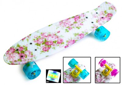 Penny Board "Flowers". 3153 фото