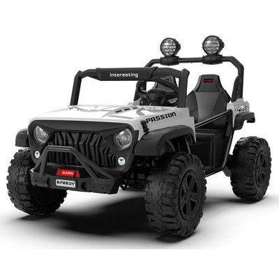 Детский джип Bambi Racer M 6206EBLR-1 2 места 4x45W 24V белый 621813 фото
