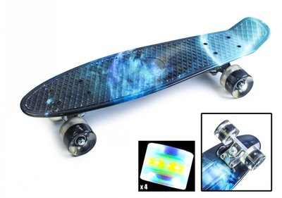 Penny Board "Galaxy", світяться колеса 3156 фото