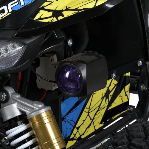 Дитячий електроквадроцикл Bambi Racer E-FOX-1450-6 60V 1450W Жовтий 618501 фото