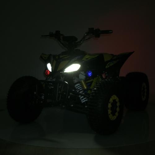 Дитячий електроквадроцикл Bambi Racer E-FOX-1450-6 60V 1450W Жовтий 618501 фото
