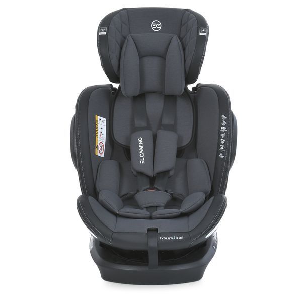 Дитяче автокрісло El Camino Evolution 2 ME 1045 360&deg; сіро-меланж 512474 фото