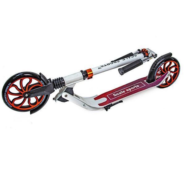 Двухколесный самокат Scale Sports SS-17 Белый 464179 фото