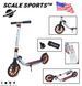 Двухколесный самокат Scale Sports SS-17 Белый 464179 фото 5