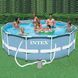 Бассейн каркасный Intex 26718 Prism Frame Pool, фильтр-насос в комплекте, 366 x 122 см 489472 фото 2