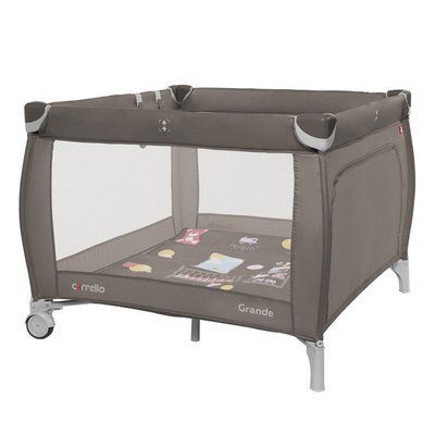 Манеж CARRELLO Grande CRL-9204/1 Chocolate Brown, Коричневый 436638 фото