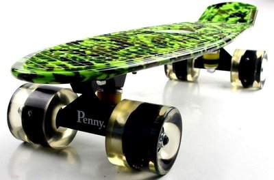 Penny Board "Military", світяться колеса 3170 фото