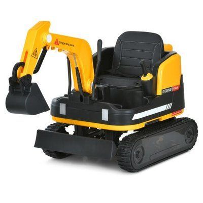 Дитячий електротрактор Bambi Racer M 6135BLR-6 12V 2 x 45W Жовтий 619548 фото