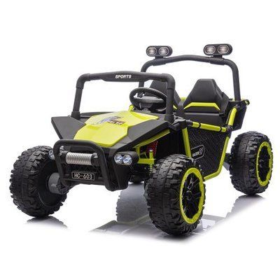 Детский электромобиль Bambi Racer Джип M 6207EBLR-5 24V 4 x 45W Зеленый 621817 фото