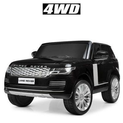 Дитячий електромобіль Bambi Racer Джип M 4175EBLRS-2 2 місця 12V 4 x 35W Чорний 514005 фото