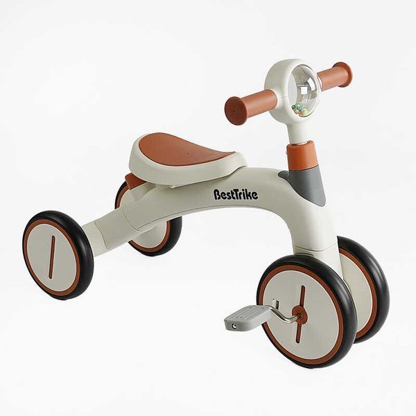 Дитячий Велосипед Триколісний BestTrike BST-307 з батьківською ручкою коричневий 586687 фото