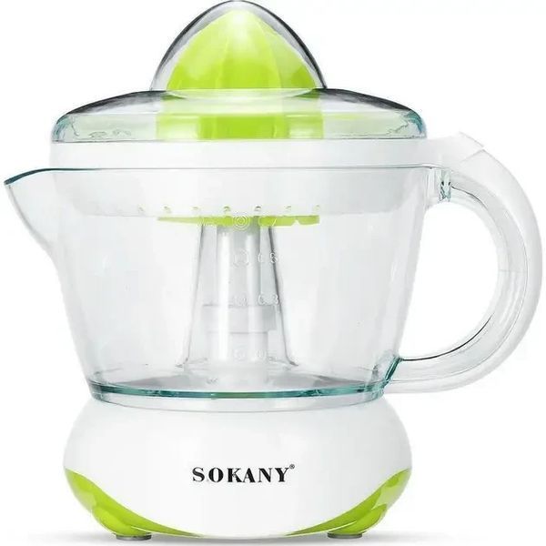 Соковыжималка для цитрусовых электрическая Sokany JF-601D, объем 700 мл 547191 фото