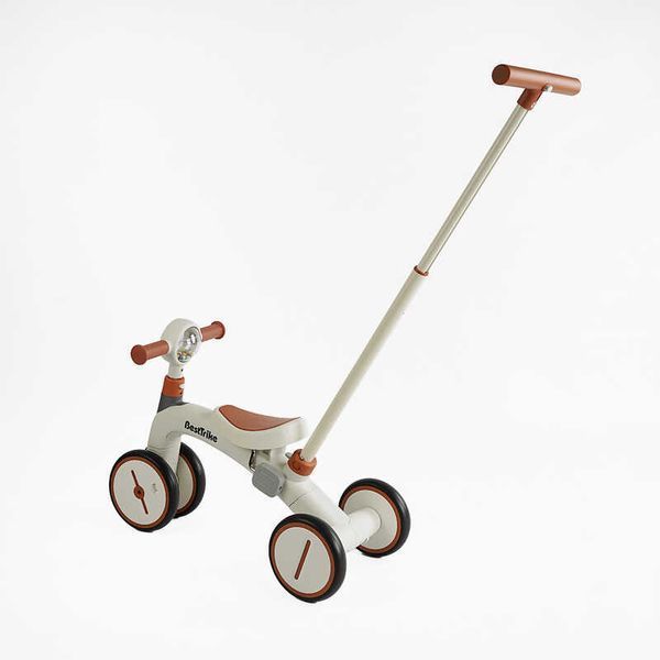 Дитячий Велосипед Триколісний BestTrike BST-307 з батьківською ручкою коричневий 586687 фото