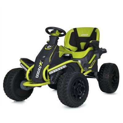 Дитячий електрокарт Bambi Racer M 6029EBLR-5 24V 4x75W зелений 618565 фото