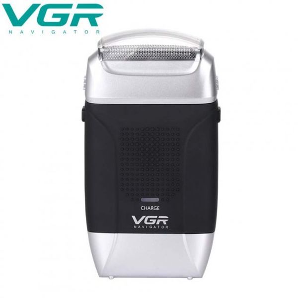 Електробритва VGR-307 акумуляторна сіткова для сухого та вологого гоління 526004 фото