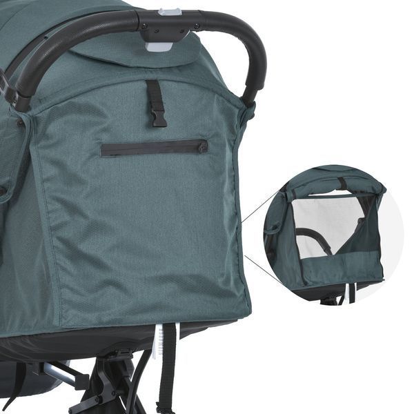 Прогулочная коляска Bambi M 5727 FLASH синяя 531050 фото
