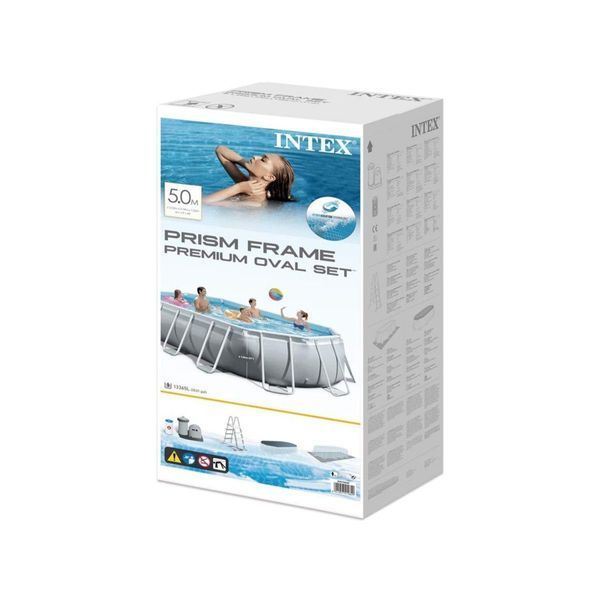 Бассейн каркасный INTEX 26796 овальный, полная комплектация, 503 x 274 x 122 см 478961 фото