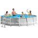 Бассейн каркасный Intex 26724 Prism Frame Pool, насос-фильтр в комплекте, круглый, 457 x 107 см 491818 фото 2