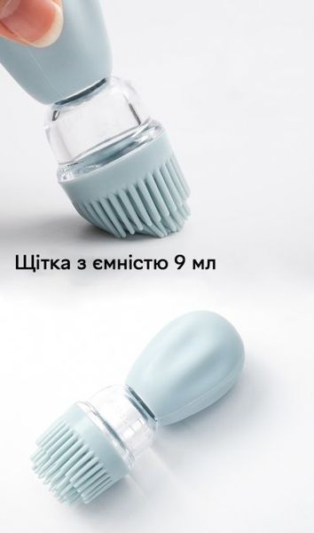 Диспенсер для олії та оцту MD W-31 180 мл із силіконовим пензлем, Orange/Green 525119 фото