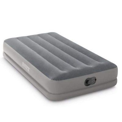 Надувная кровать одноместная INTEX 64112 с встроенным электронасосом USB, 191 x 99 x 30 см 491500 фото