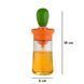 Диспенсер для олії та оцту MD W-31 180 мл із силіконовим пензлем, Orange/Green 525119 фото 10