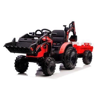 Дитячий електротрактор Bambi Racer M 4847EBLR-3 24V 2x35W Червоний 536397 фото